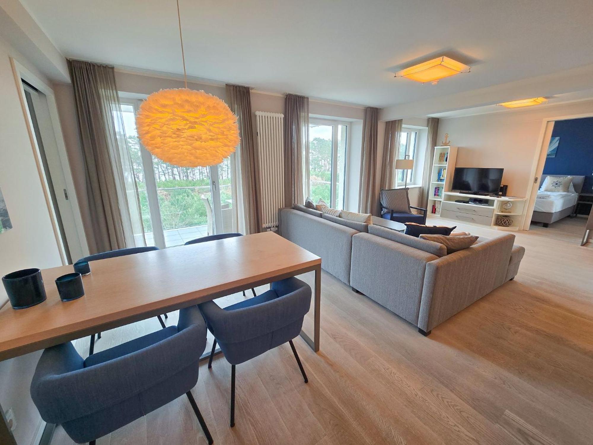 Duenenresidenz Prora - Ferienwohnung Mit Meerblick, 2 Schlafzimmern Und Balkon Np-304 ビンツ エクステリア 写真